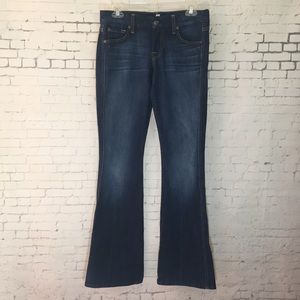 7 for All Mankind A Pocket Wide Leg Jeans Sz 26